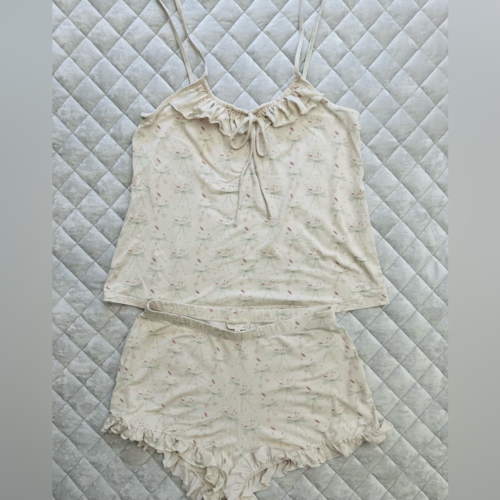 🎀Sofia Richie Holiday Bow pajama Set - Picture 2 of 4